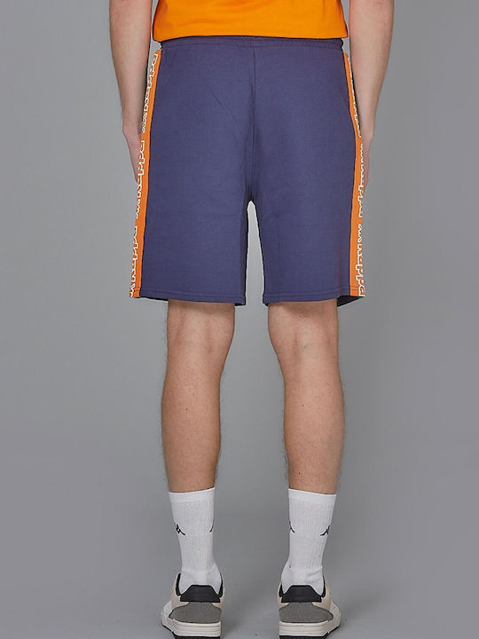 Logo Fulto Men's Athletic Shorts Blue