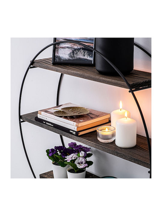 Raft Perete Saphire Negru 60x15x60cm