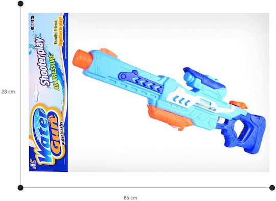 Water Gun Kids Tank Pool Beach Flippy 6 Years+ Blue 1200ml