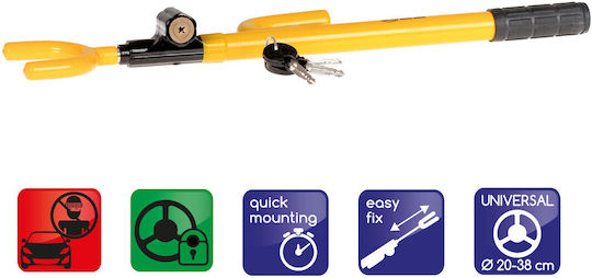Alca Anti-theft Car Steering Wheel Lock