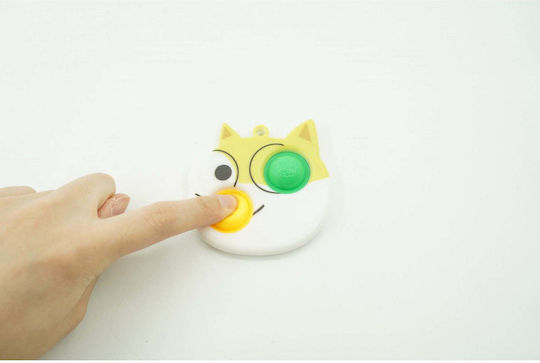 Pop it Fidget Schlüsselanhänger Silikon Mehrfarbig