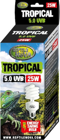 Tropical Λάμπα για Ενυδρείο Ερπετών 25W
