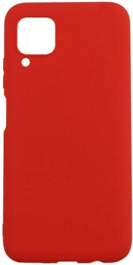 Back Cover Σιλικόνης Κόκκινο (iPhone 12 Pro Max)