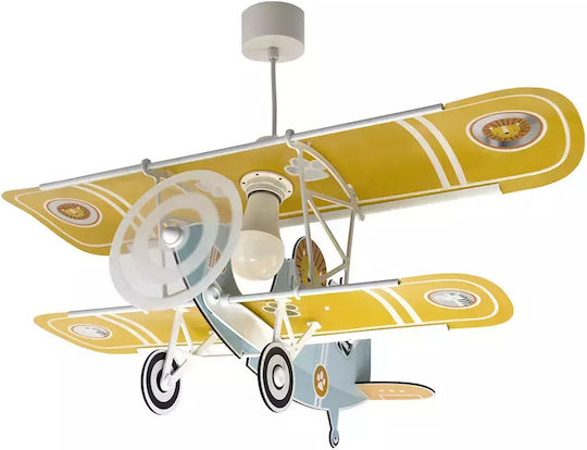 Ango Kids Single Ceiling Light E27 Transparent 15W 64x47cm