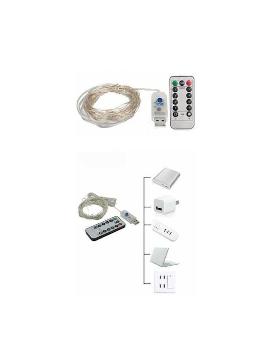 100 Λαμπάκια LED 10μ. σε Σειρά 100 Λαμπάκια LED 10μ. σε Σειρά