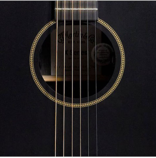 Martin Ηλεκτροακουστική Κιθάρα Martin Cutaway Black