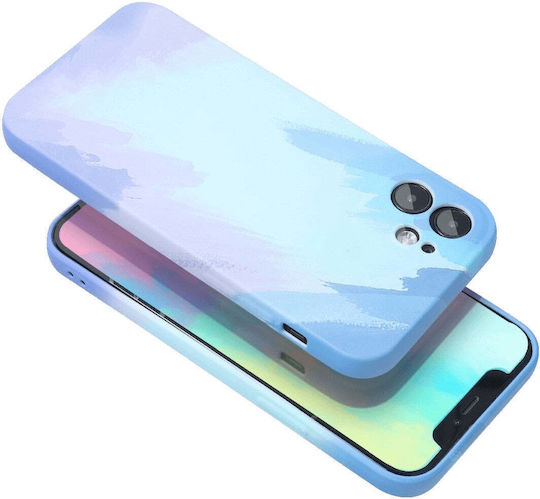 Umschlag Rückseite Silikon / Kunststoff Blau (iPhone 12 Pro Max)