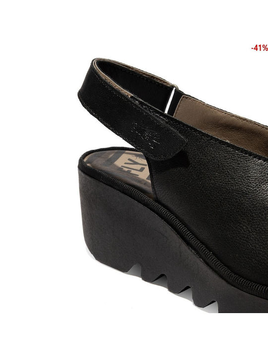 Fly London Platforme dama Negre