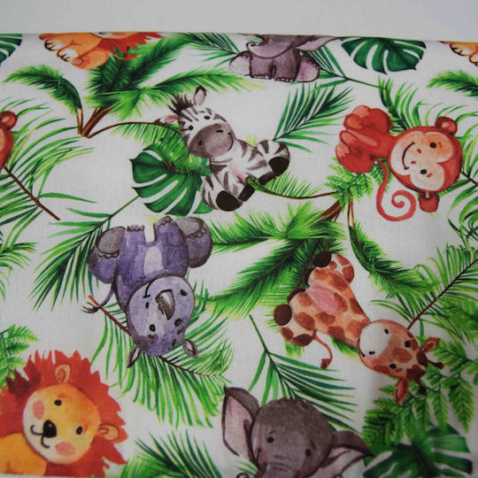 Decocraft Sheet Set Single Cotton Jungle 150x240cm