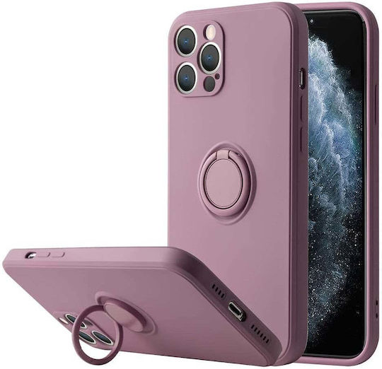 Ring Back Cover Silicon Violet (iPhone XR)