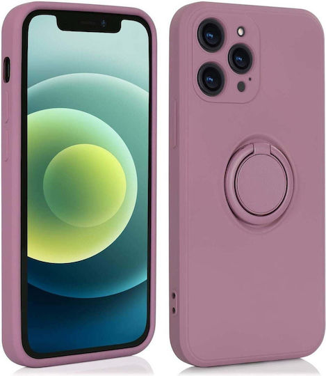 Ring Back Cover Silicon Violet (iPhone XR)