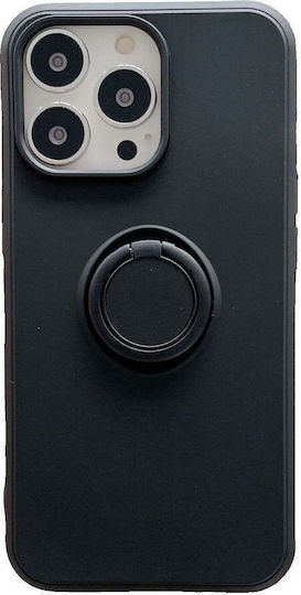 Ring 360 Full Cover Silicon Negru (Huawei P40 Lite E)