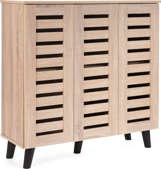 Holz Schuhschrank Rialto 90x34x90cm