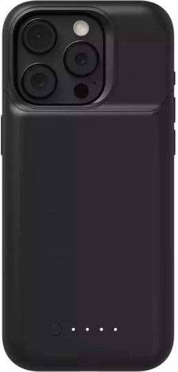 Mophie Umschlag Rückseite Kunststoff Schwarz (iPhone 15 Pro)