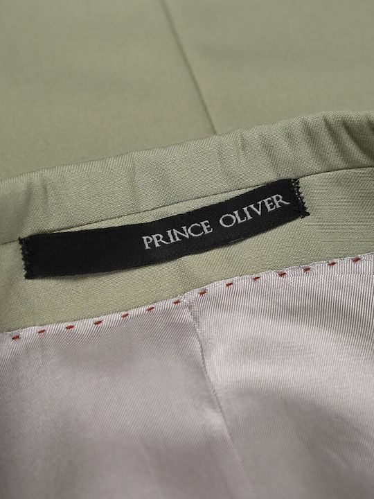 Prince Oliver Modern Fit Herrenanzug olive oil