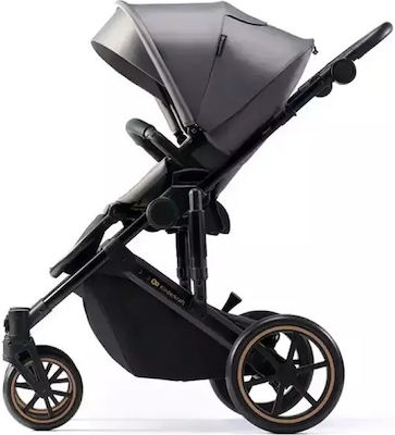 Kinderkraft Prime2 Adjustable 3 in 1 Baby Stroller Suitable for Newborn Shadow Grey 12kg