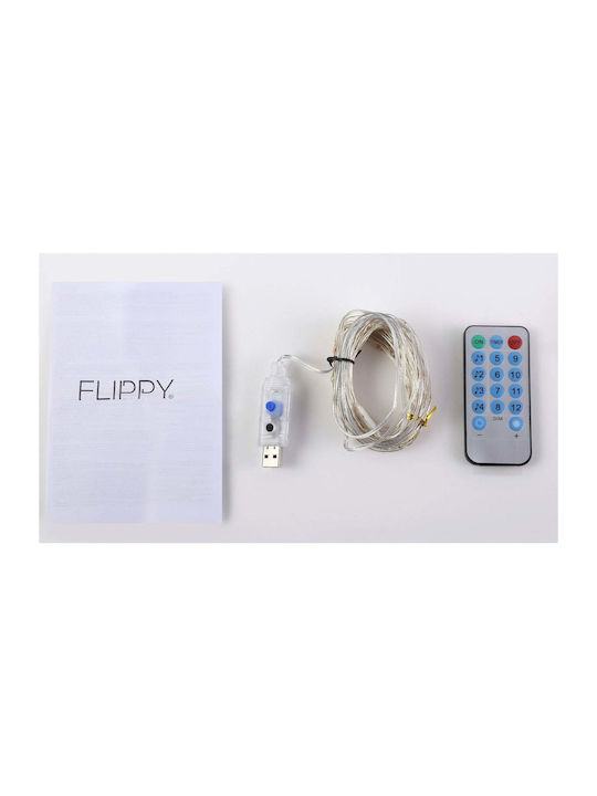 20 Lămpițe LED 2m. Multicolore USB tip Șir 1buc