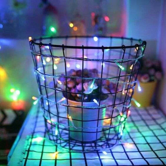30 Lămpițe LED 3m. Multicolore Baterie tip Șir 1buc