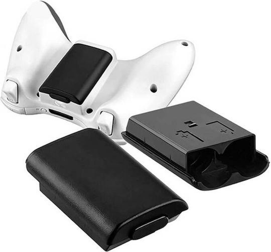 Xbox 360 Controller Battery Case Zola Plastic Black