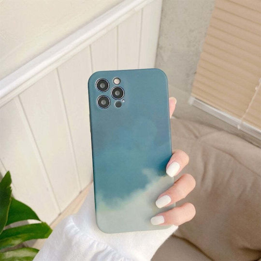 Umschlag Rückseite Silikon / Kunststoff Grün (iPhone 11 Pro Max)