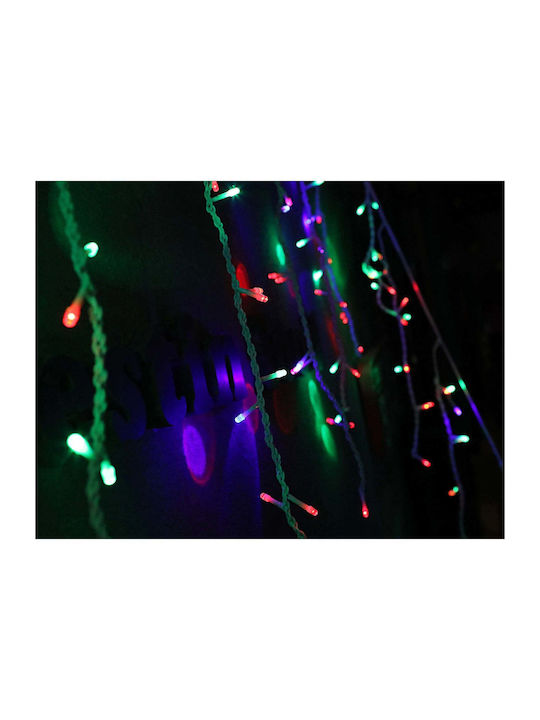 858 Λαμπάκια LED 30μ. Πολύχρωμα τύπου Βροχή