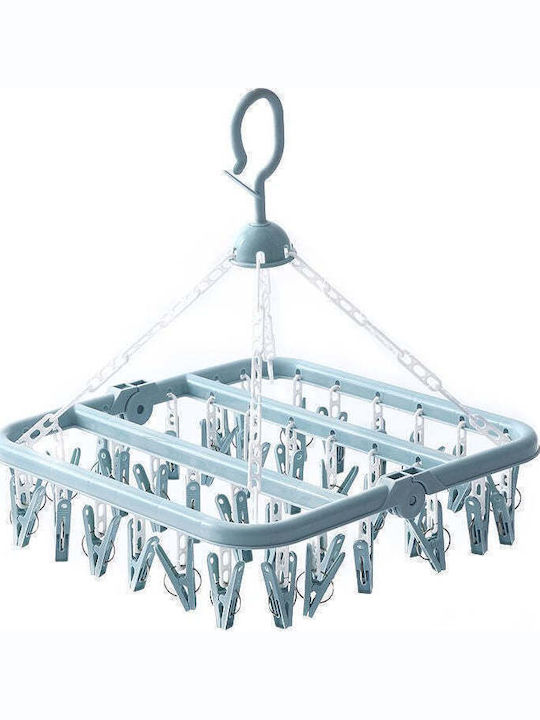 Uscătoare De Rufe Pliabilă Pandantiv Din Plastic 32x32cm