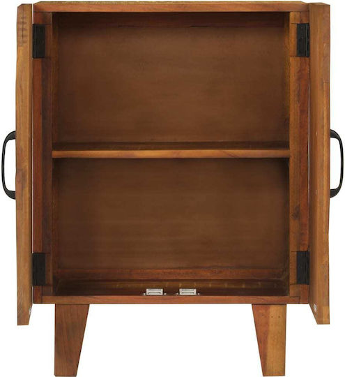 Sideboard made of Solid Wood Colorful 55x30x75cm