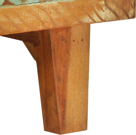 Sideboard made of Solid Wood Colorful 55x30x75cm
