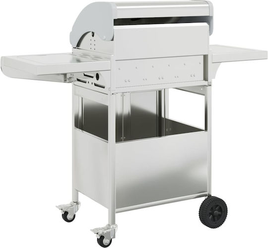 Gasgrill Rost 53cmx40cmcm mit 4 cm 12.8kW und Seitenbrenner