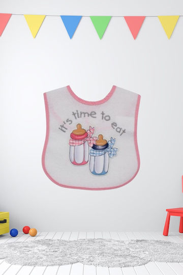 Buude Salopetă material textil cu autocolant Roz