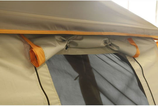 Inca Cabana Αυτόματη Σκηνή Camping Καφέ με Διπλό Πανί 3 Εποχών για 4 Άτομα 280x200x170εκ.
