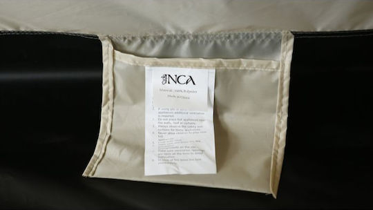 Inca Cabana Αυτόματη Σκηνή Camping Καφέ με Διπλό Πανί 3 Εποχών για 4 Άτομα 280x200x170εκ.