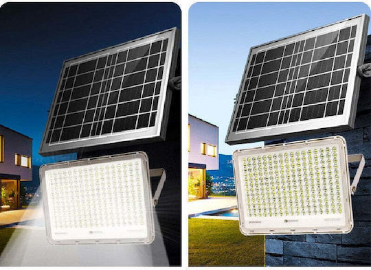 Ηλιακός Προβολέας LED 100W με Τηλεχειριστήριο