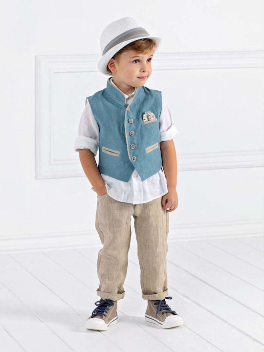 Designer's Cat Baptism Suit Light Blue 6 Pieces Designer's Cat Baptism Suit Light Blue 6 Pieces