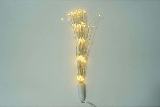 200 Lichterketten LED Warmes Weiß Solar Typ Feuerwerk 1Stück