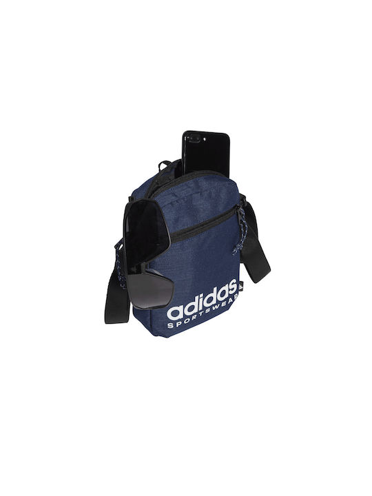 adidas Essentials Ανδρική Τσάντα Ώμου για Γυμναστήριο Μπλε