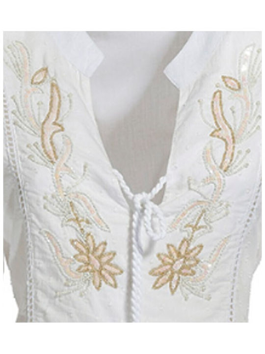 Ble Resort Collection Women's Mini Dress Beachwear WHITE