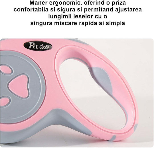 Dog Leash/Lead Strap in Pink color up to 20kg