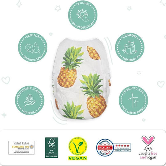 PureBorn Diaper Pants Leaves No. 7 for 17+kg 16pcs