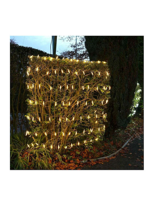 120 Luminite LED 1.5m. x 150buc Alb cald tip Plasă 1buc