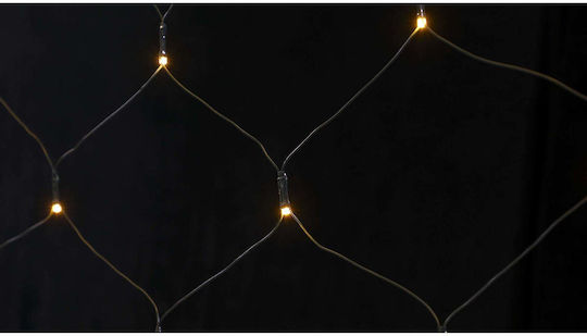 120 Lichterketten LED 1.5m. x 150cm Warmes Weiß Typ Netz 1Stück