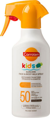 Carroten Kids Kinder Sonnencreme Spray für Gesicht & Körper SPF50 300ml