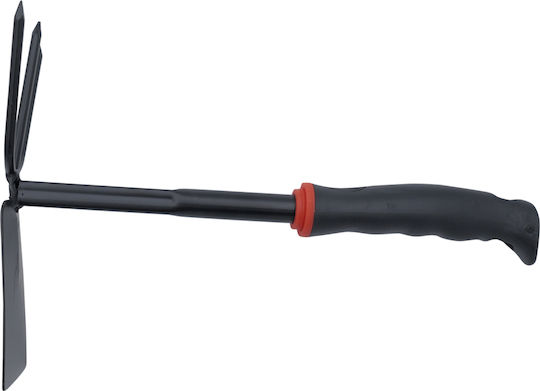 Uncle George Cultivator with Three Prongs Hand with Pole 28cm and Plastic Handle