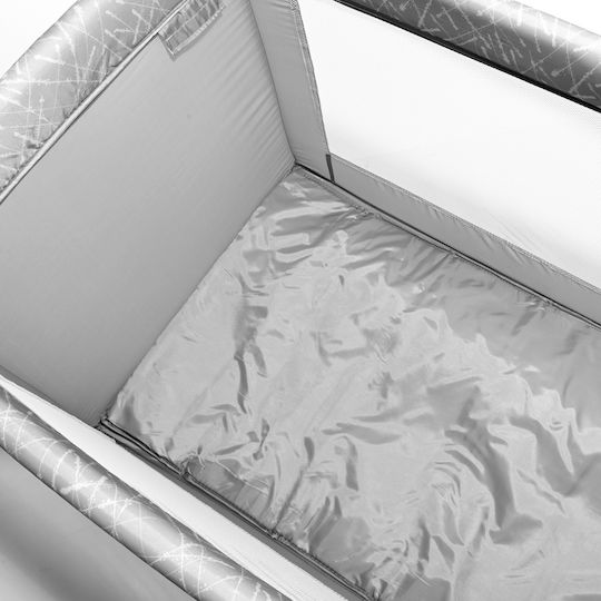 Lorelli Torino Plus Playpen 2 Levels with Changing Table & Mattress Gray 127x68cm