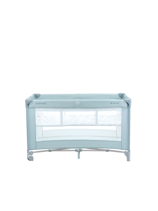 Kikka Boo So Gifted Plus Playpen 2 Levels with Changing Table & Mattress Green 124x64cm