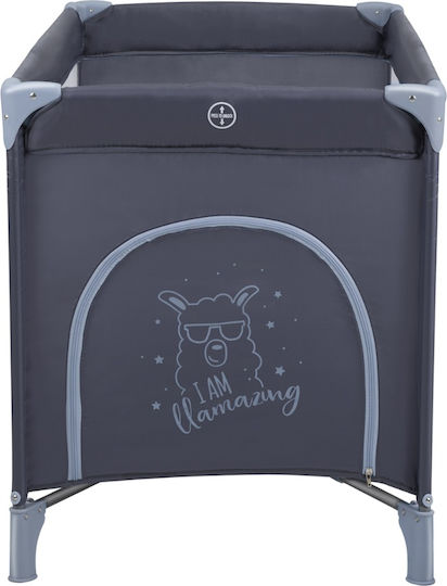 Kikka Boo So Gifted Plus Playpen 2 Levels with Changing Table & Mattress Navy Blue 124x64cm