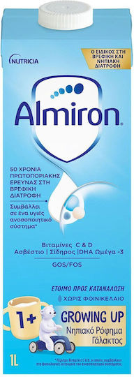 Nutricia Έτοιμο Ρόφημα Γάλακτος Almiron Growing Up 1+ Liquid για 12+ Μηνών 1000ml