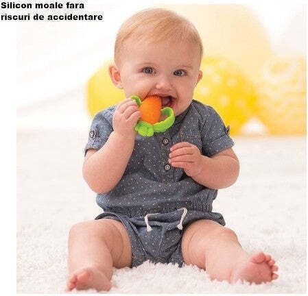 Produs de dentiție din silicon pentru 6 m+