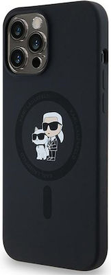 Karl Lagerfeld Coperta din spate Silicon Negru (iPhone 13 Pro Max)