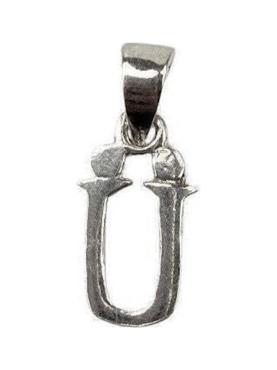 Silber 925 Anhänger Buchstabe U